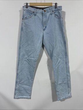 Wrangler Light Blue Relaxed Fit Men’s Jeans